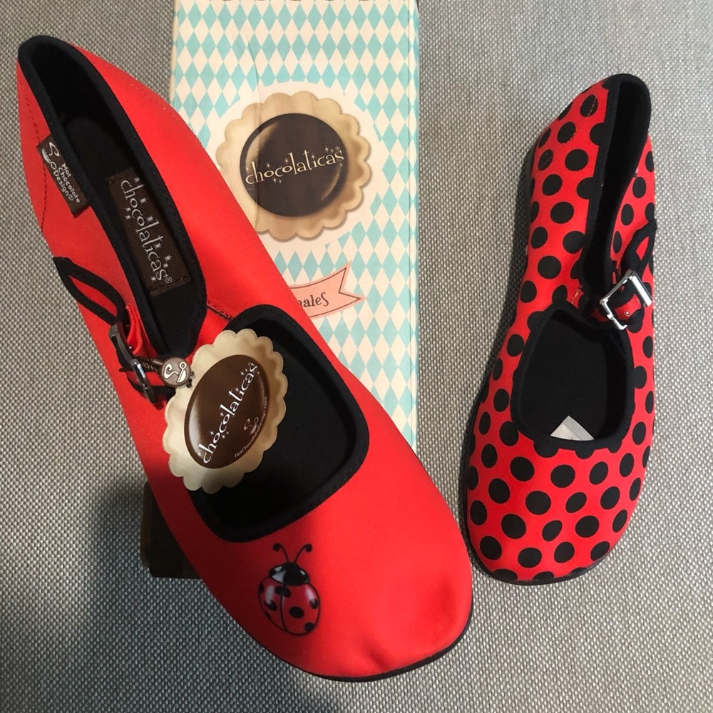 Chocolaticas Ladybug Women’s Shoes